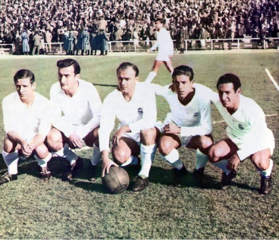 Debut de Raymond Kopa con el Real Madrid , 21 Octubre 1956