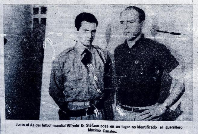 Foto de "La Saeta" junto a su secuestrador.