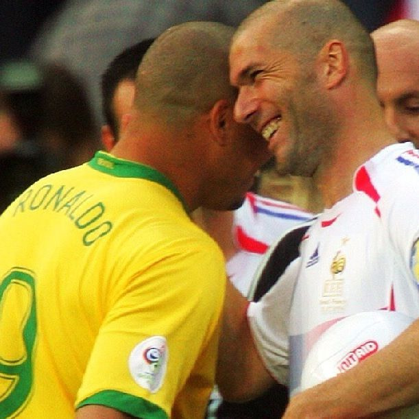 Ronaldo y Zidane en el Mundial 2006