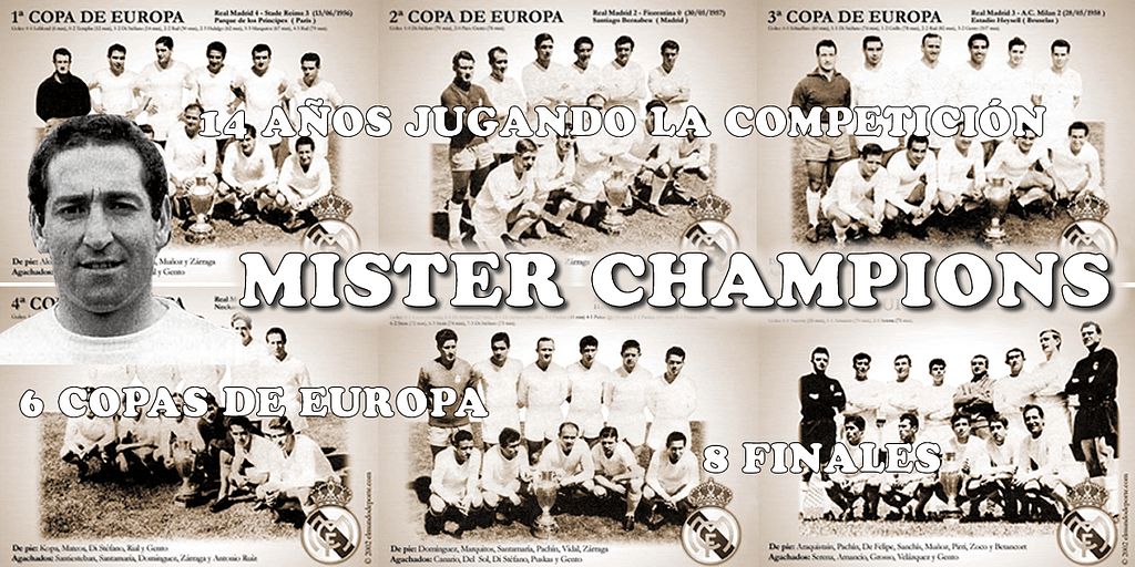 "Mister Champions", Don Francisco Gento López