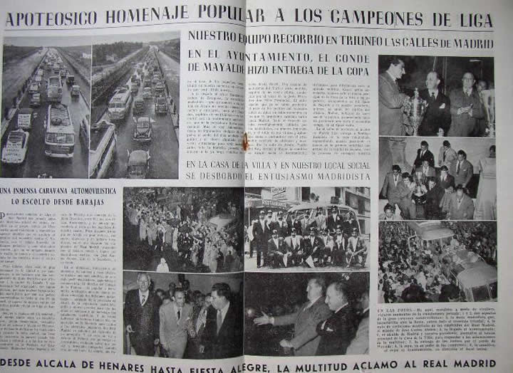 Revista Real madrid , nº 46 de mayo 1954